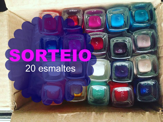 SORTEIO! 20 esmaltes da Segredos Cosmetics