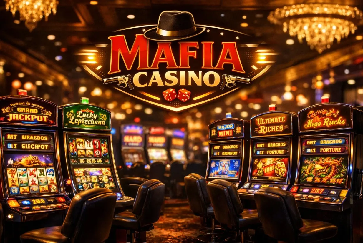 As Máquinas Caça-Níqueis no Mafia Casino com o Melhor RTP e Jackpots Progressivos